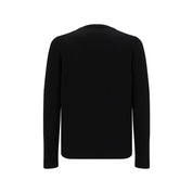 Black Fleece Wool Sweatshirt