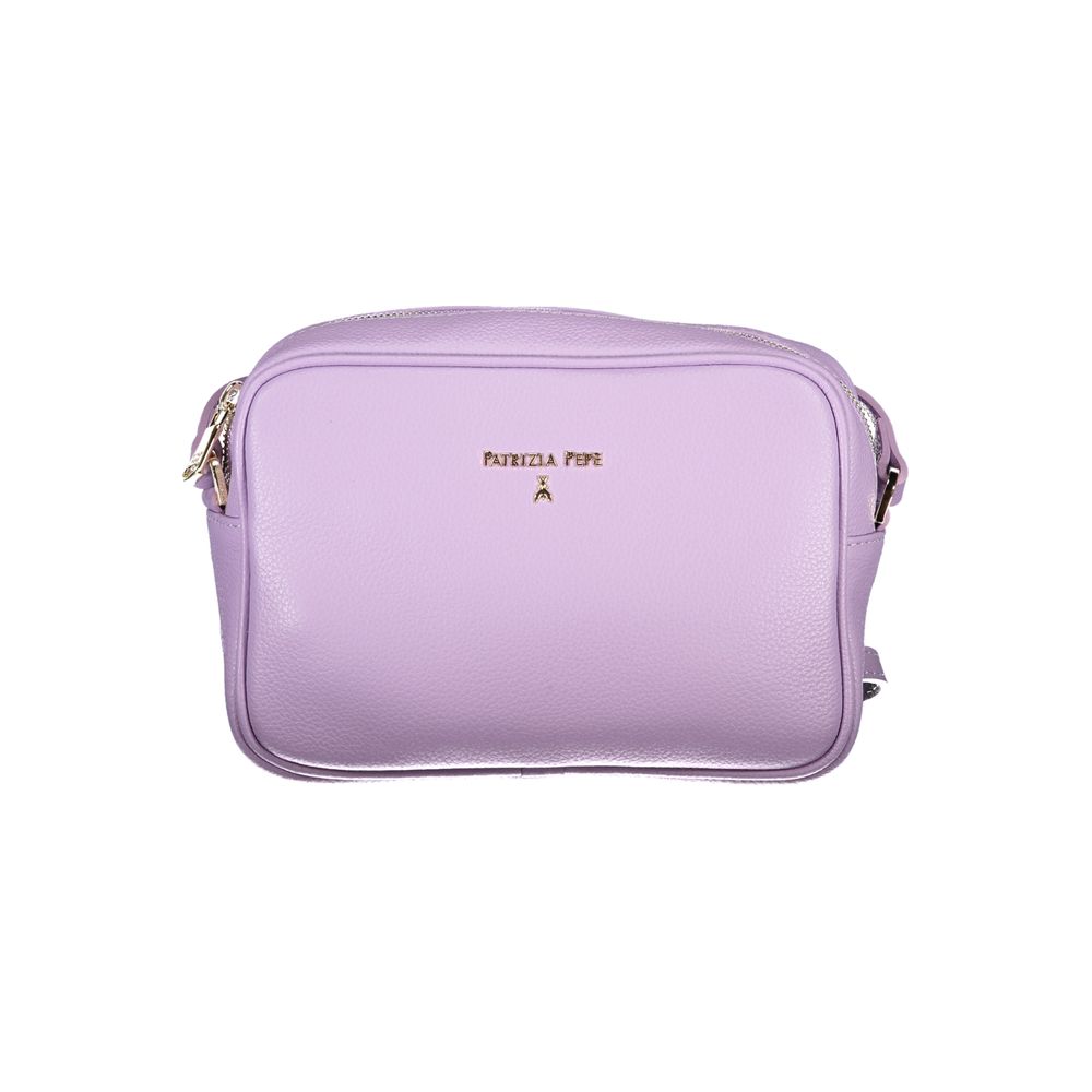 Patrizia Pepe Viola Polyurethane Shoulder Bag