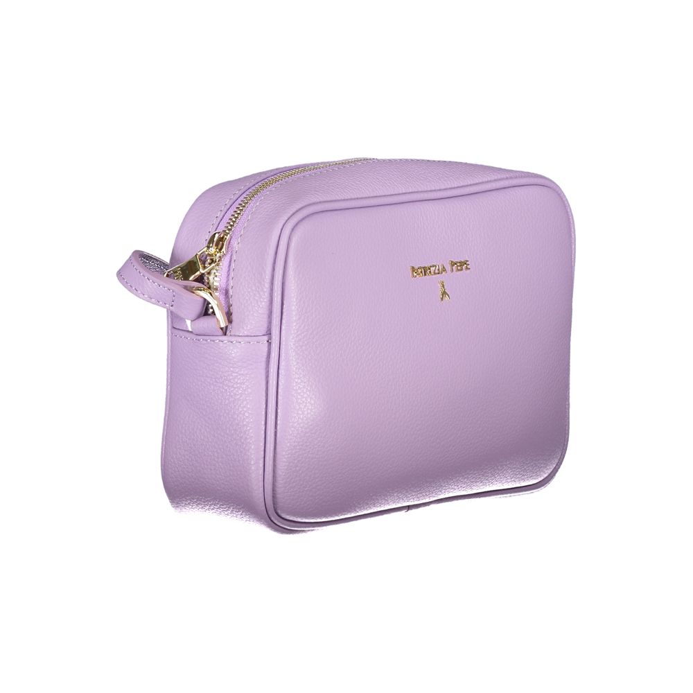 Patrizia Pepe Viola Polyurethane Shoulder Bag