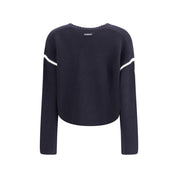 Blue Wool Sweatshirt