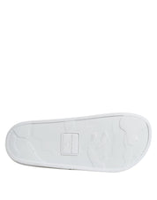 Dolce & Gabbana White Calfskin Slides