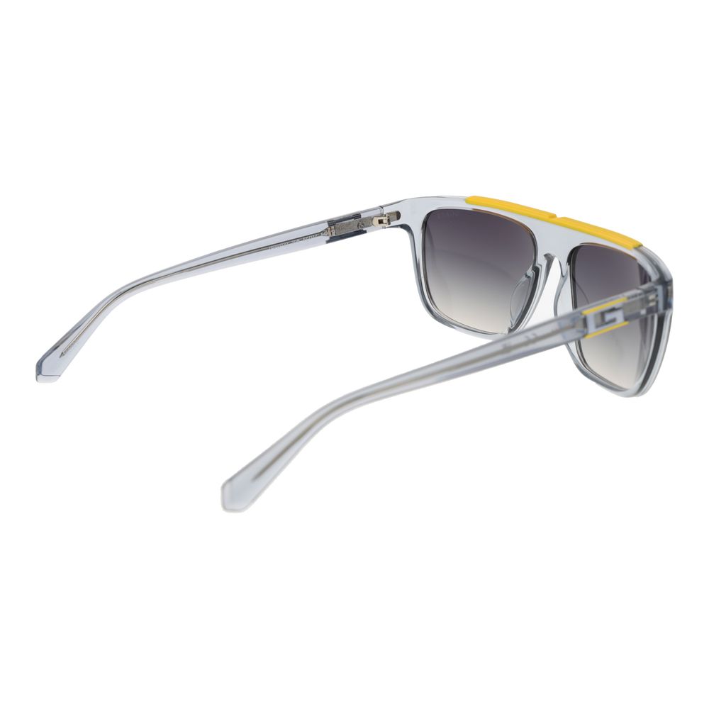 Guess Grey Stainless Steel Sunglasses