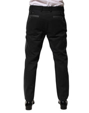 Black Gray Cotton Dress Formal Trouser Pants