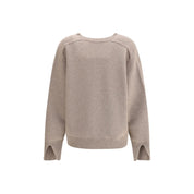 Beige Wool Sweatshirt