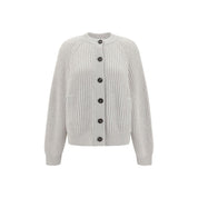White Cashmere Cardigan