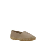 Saint Laurent Beige Lambskin Espadrilles
