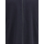 Blå fleeceväst i ull