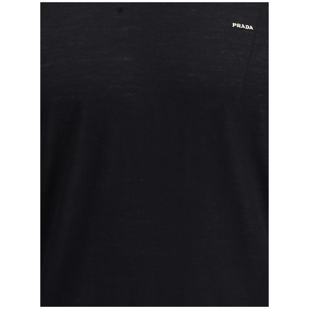 Black Fleece Wool Sweatshirt
