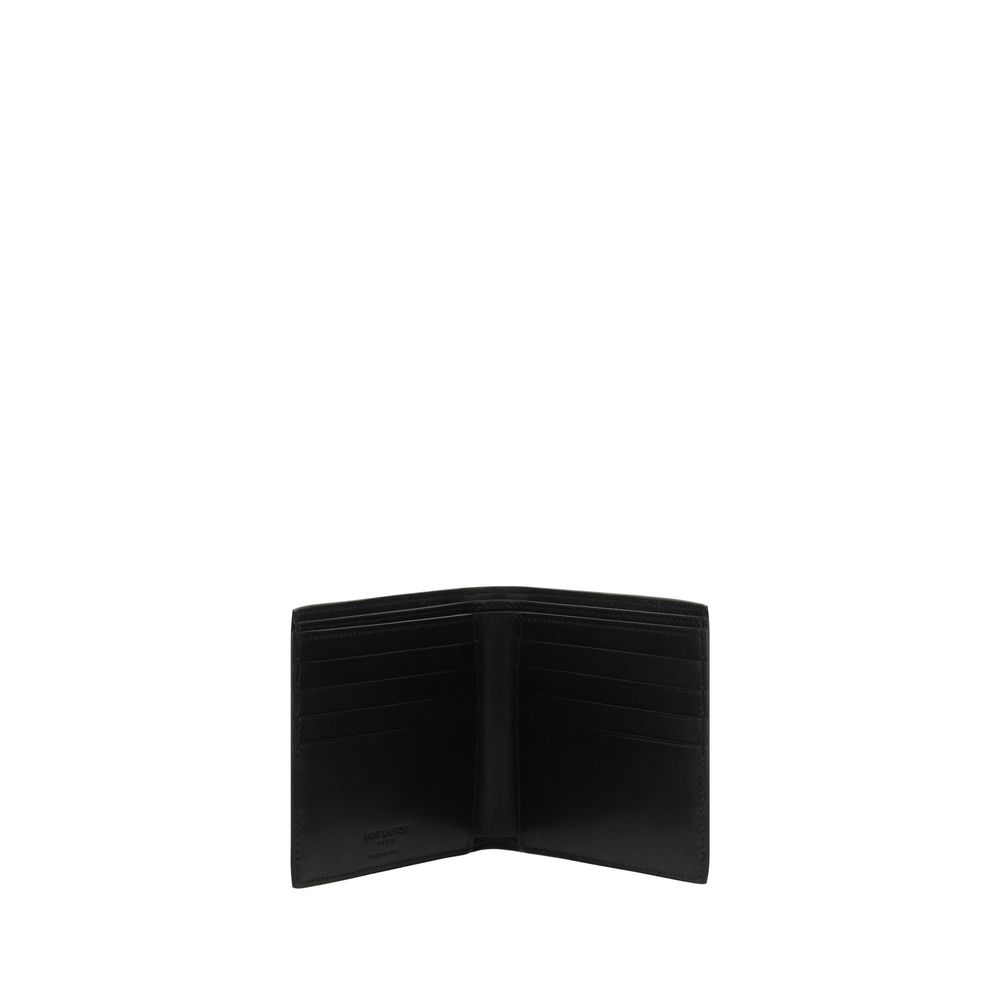 Bos Taurus plånbok i svart kalvskinn