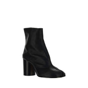 Maison Margiela Black Lamb Leather Ankle Boots