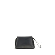 Black Calf Leather Bos Taurus Clutch Bag