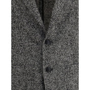 Gray Wool Blazer