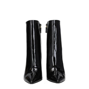 Black Leather Ankle Boots