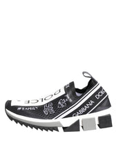 Black White Sorrento Low Top Sneakers Shoes