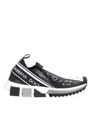 Black White Sorrento Low Top Sneakers Shoes