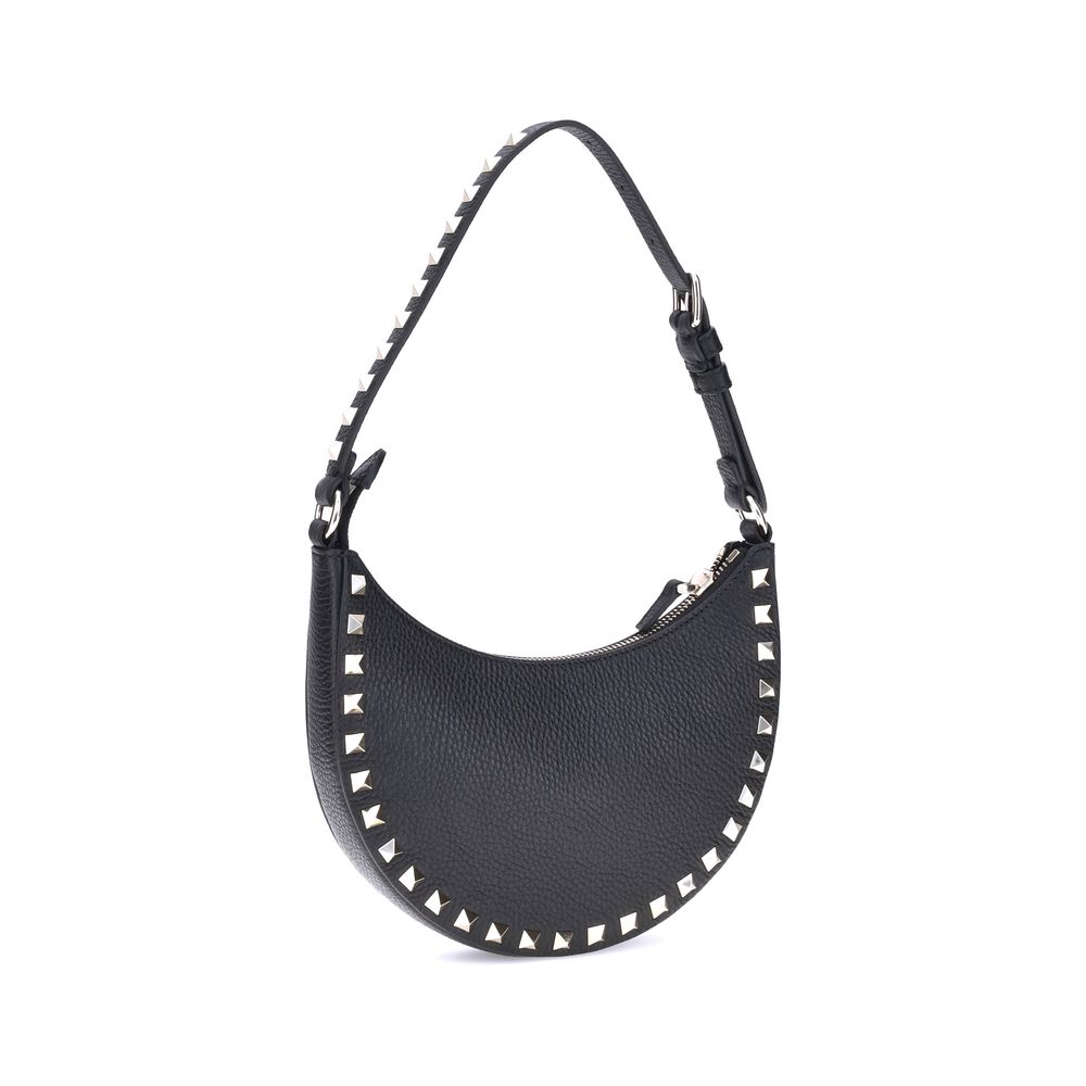 Black Calf Leather Bos Taurus Shoulder Bag