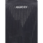 Black Cotton Cardigan