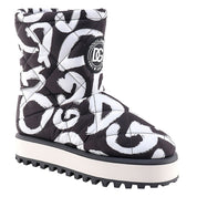 Black Nylon Men Boot