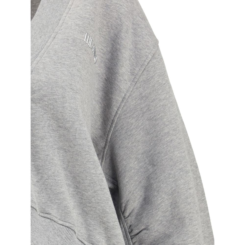 Gray Cotton Sweatshirt