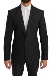 Slim Fit MARTINI Wool Gray Suit