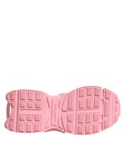 Pink Low Top Space Women Sneakers Shoes