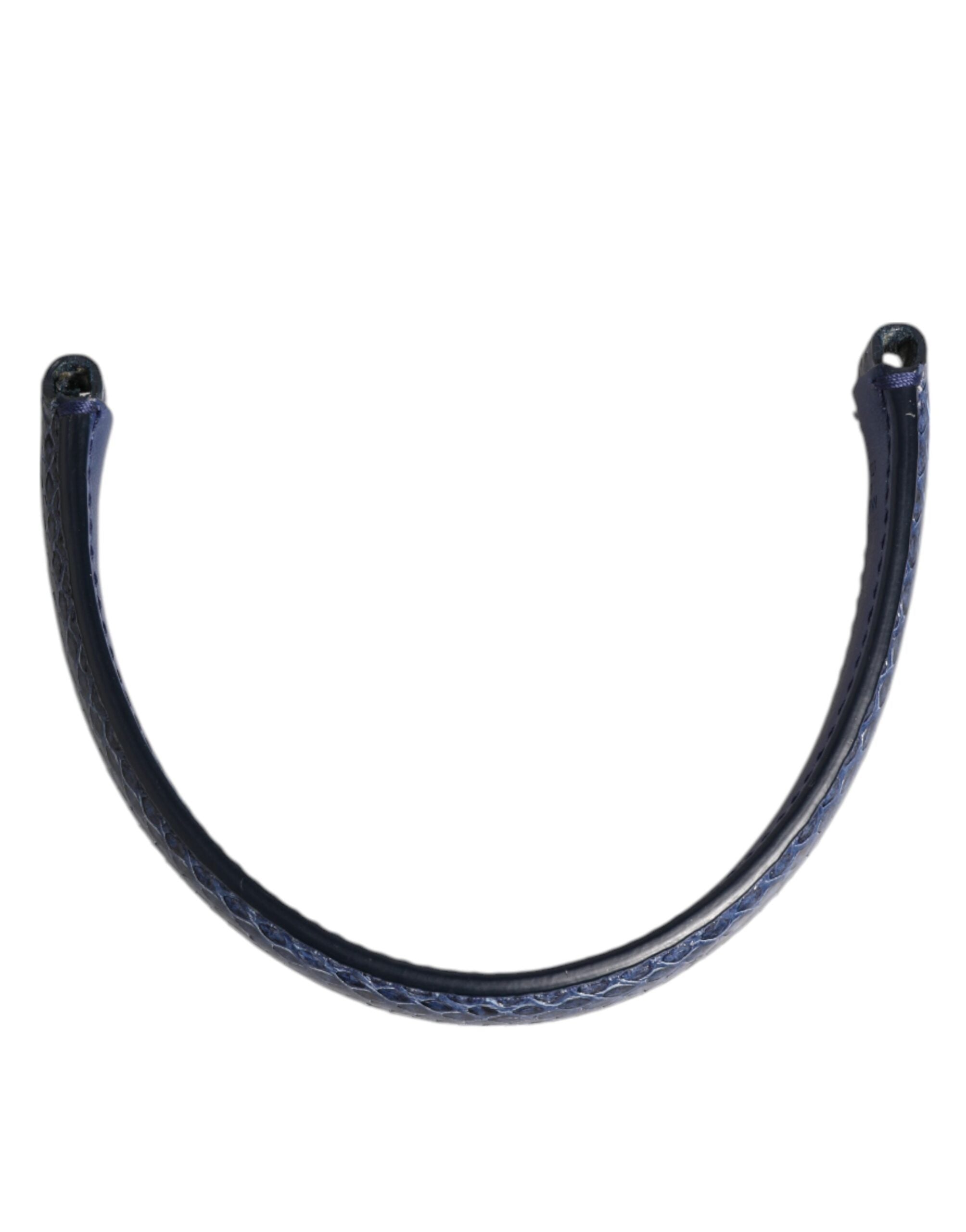 Dolce & Gabbana Blue Ayers Leather Shoulder Strap