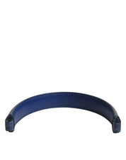 Dolce & Gabbana Blue Ayers Leather Shoulder Strap