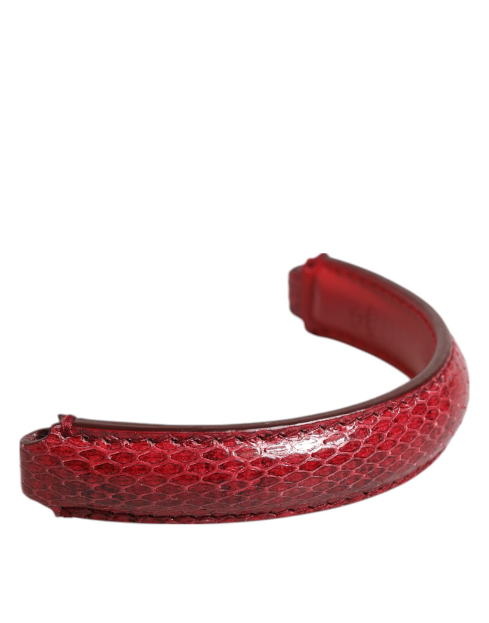 Dolce & Gabbana Red Ayers Leather Shoulder Strap
