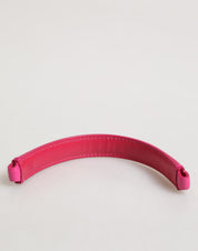 Dolce & Gabbana Pink Calf Leather Bag Handle