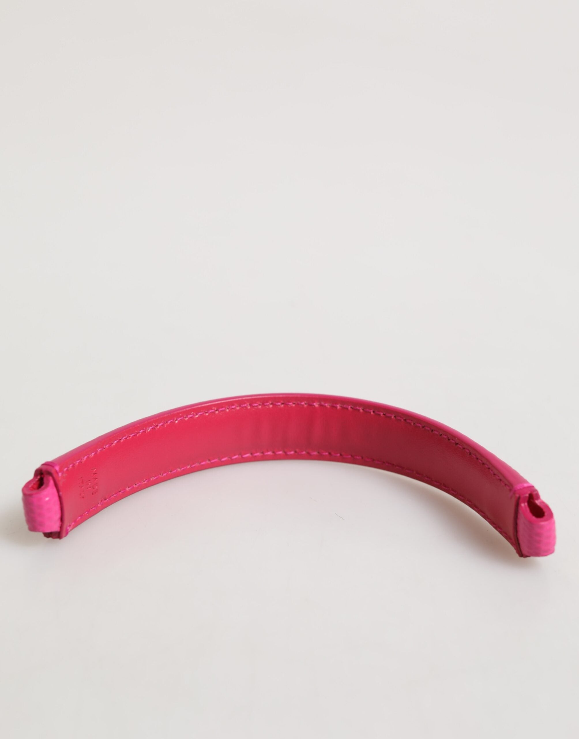 Dolce & Gabbana Pink Calf Leather Bag Handle