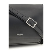 Black Calf Leather Bos Taurus Shoulder Bag