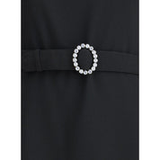 Black Viscose Cocktail Dress