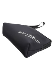 Svart kuvertväska i nylon med DG-logotyptryck