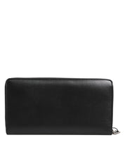 Black Brown Exotic Leather Men Continental Clutch Wallet