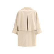 Midilång trenchcoat
