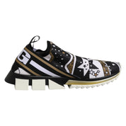 Dolce & Gabbana Multicolor Technical Fabric Low Top Sneakers