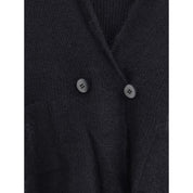 Black Mohair Cardigan
