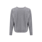 Gray Wool Cardigan