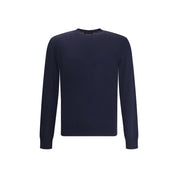 Blue Fleece Wool Sweatshirt