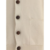 Cream Cotton Cardigan