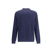 Blue Cotton Sweatshirt