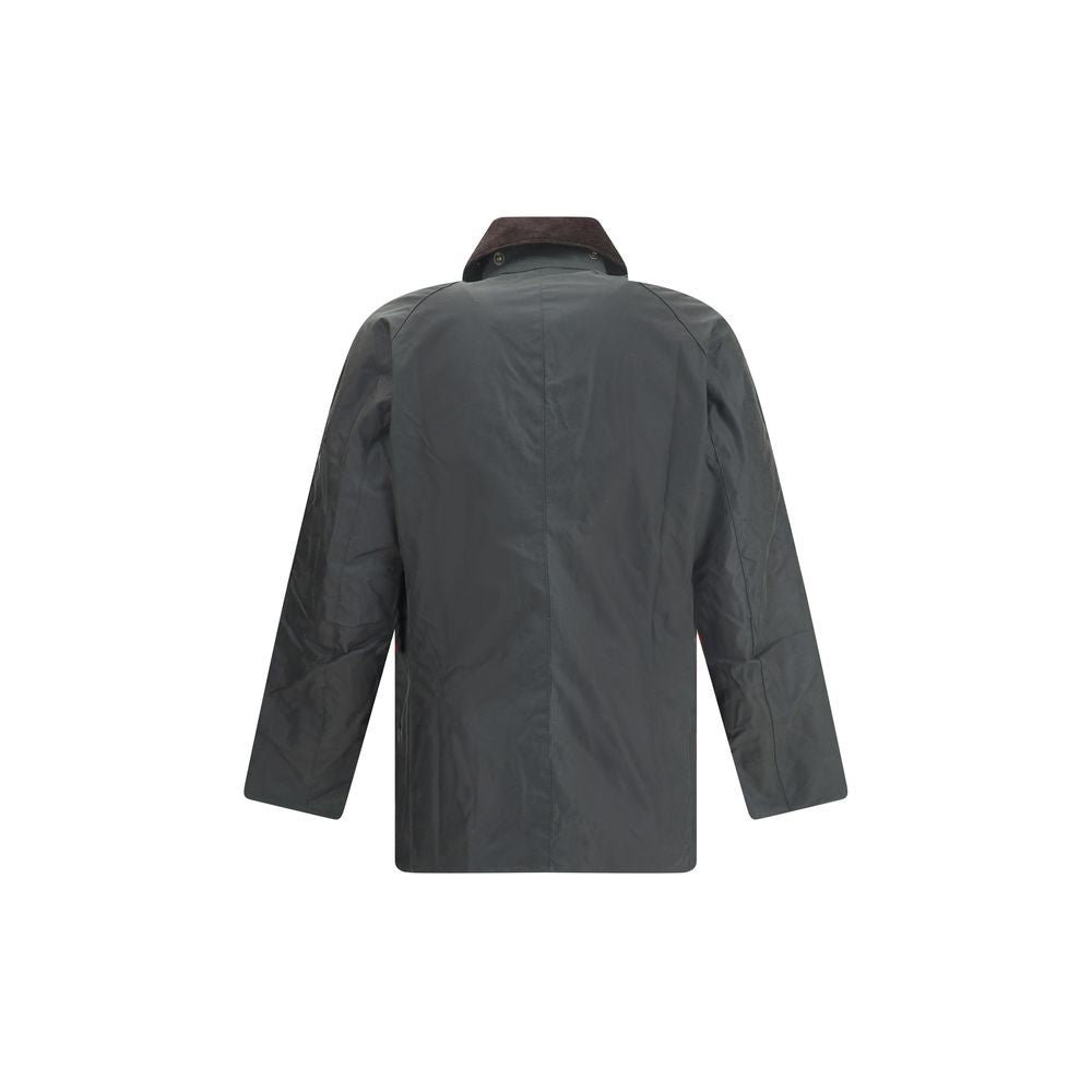 Green Cotton Coat