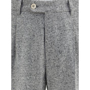 Gray Wool Two-Piece Suit