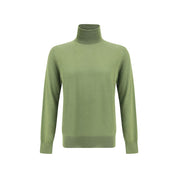 Green Wool Turtleneck