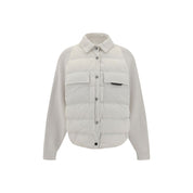 White Polyamide Coat