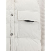 White Polyamide Coat