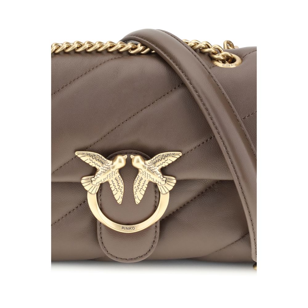 Brown Calf Leather Bos Taurus Shoulder Bag