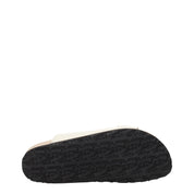 Beige Leather Slippers