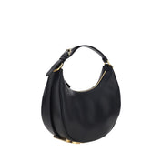 Black Calf Leather Bos Taurus Shoulder Bag