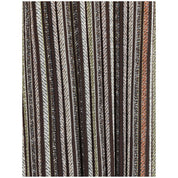 Flerfärgad viskosklänning för vardag